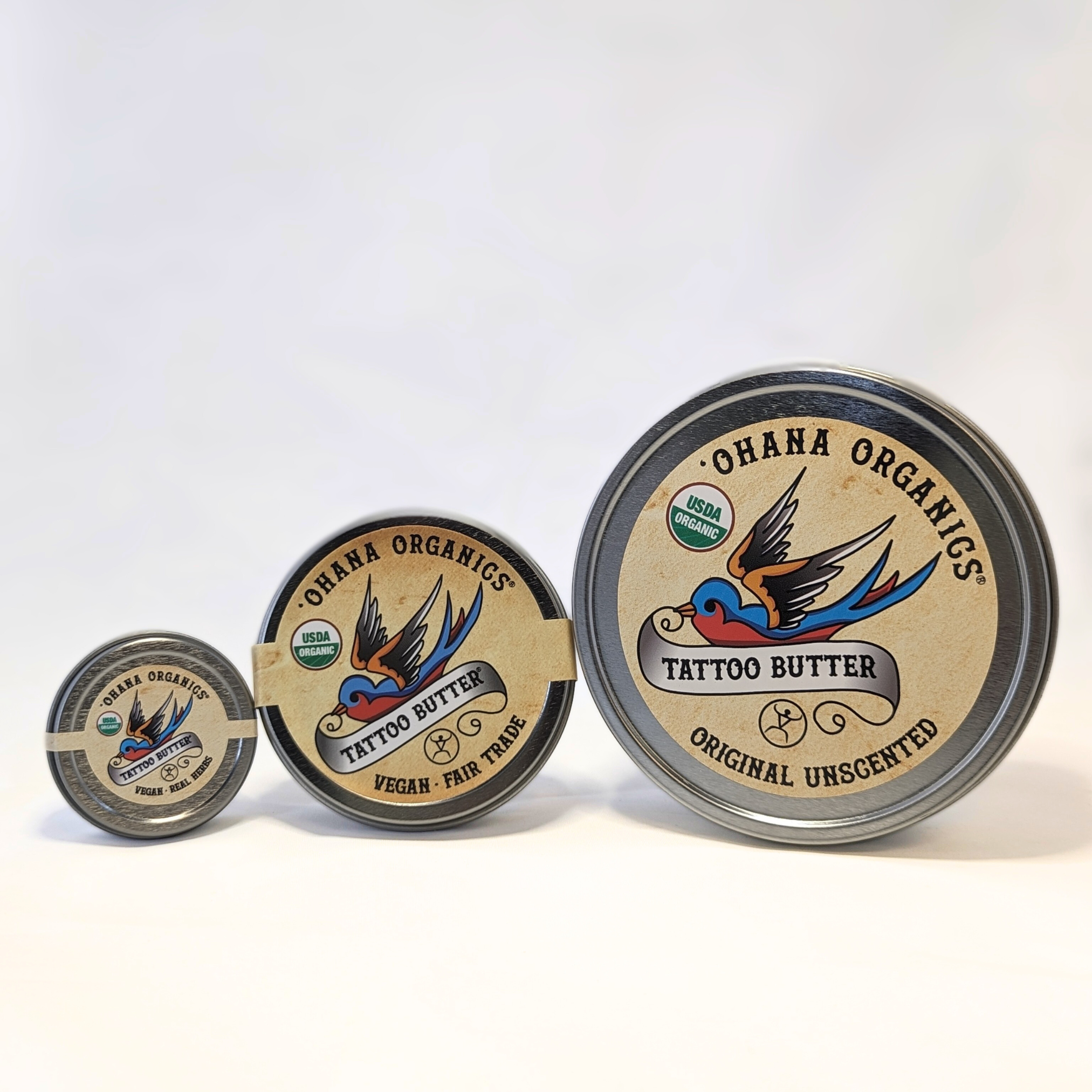 Tattoo Butter- Unscented Tin