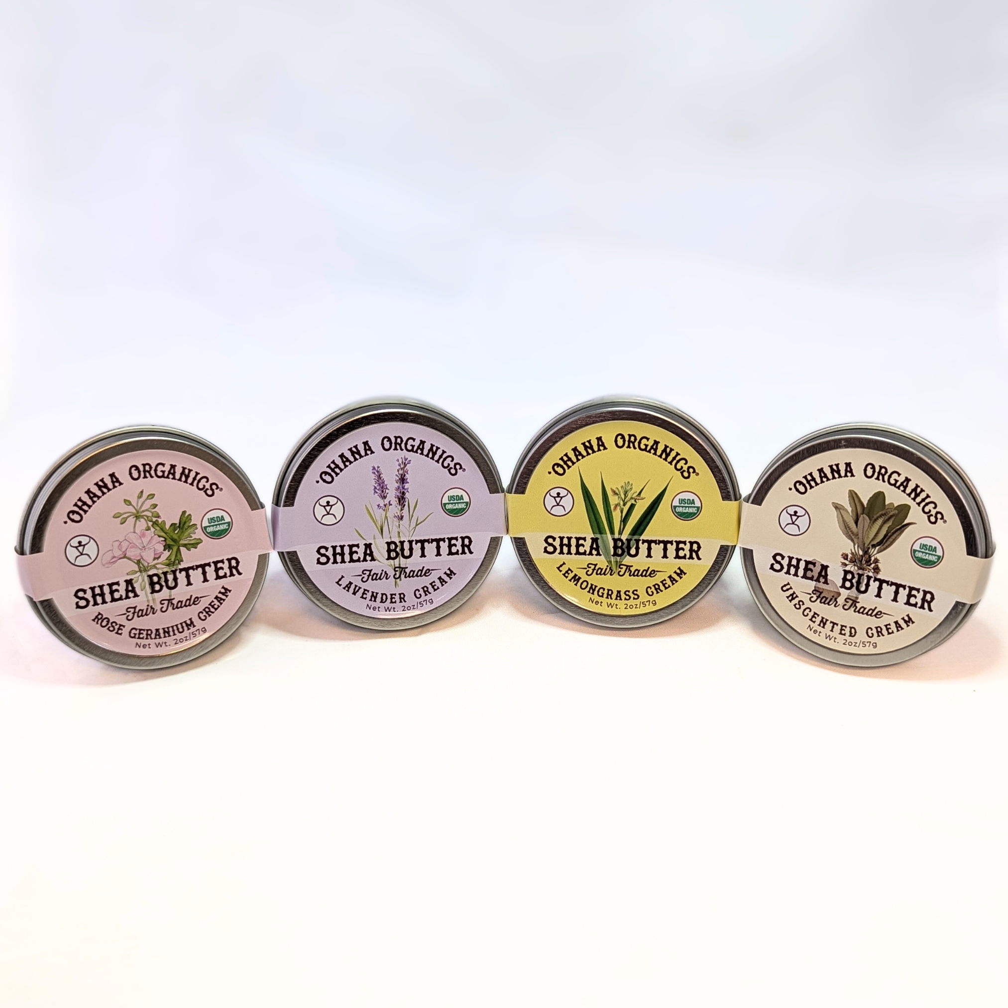 Organic Shea Butter- 2oz Tins
