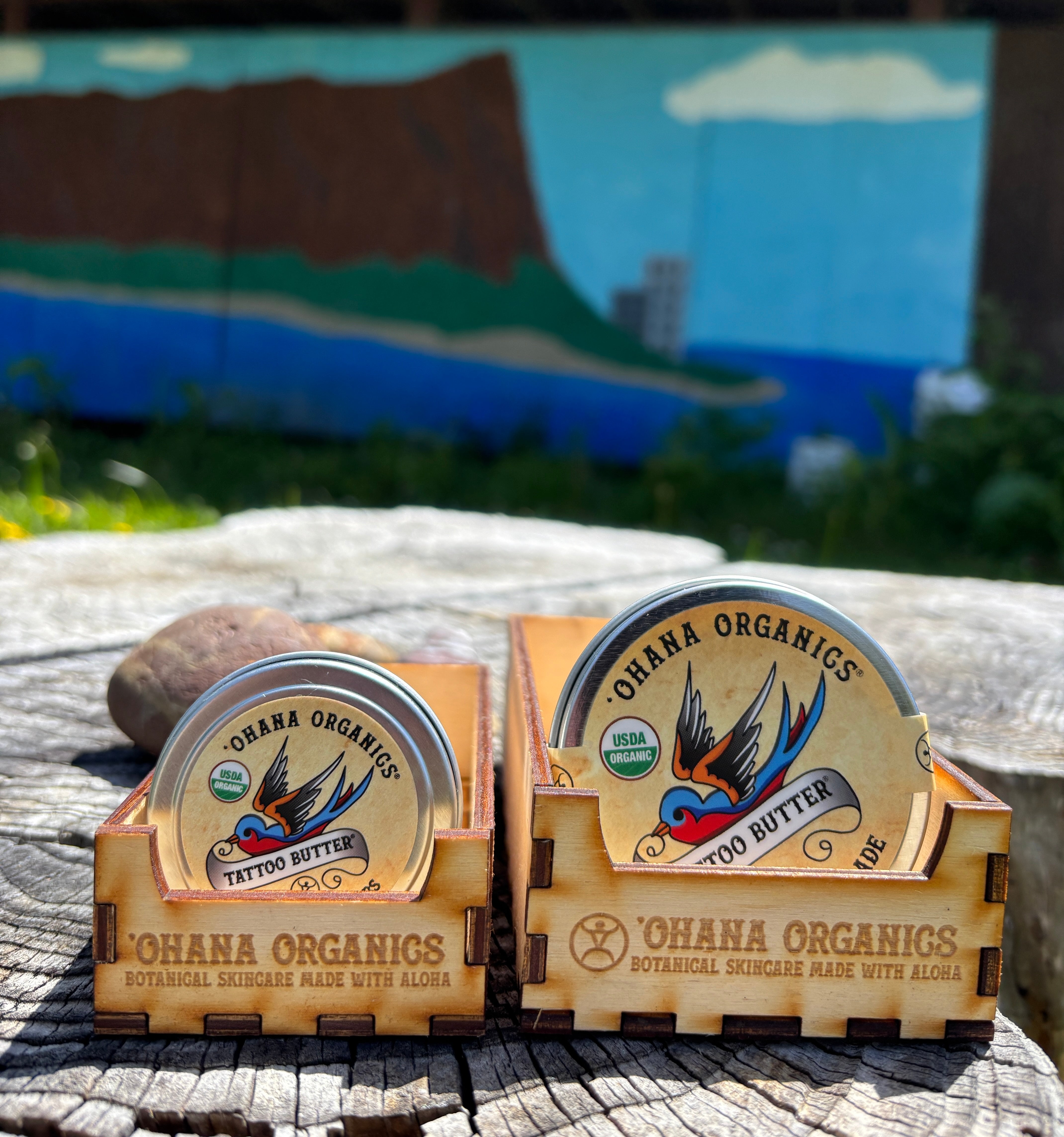 Wooden Boxes for 2oz and 1oz Tins