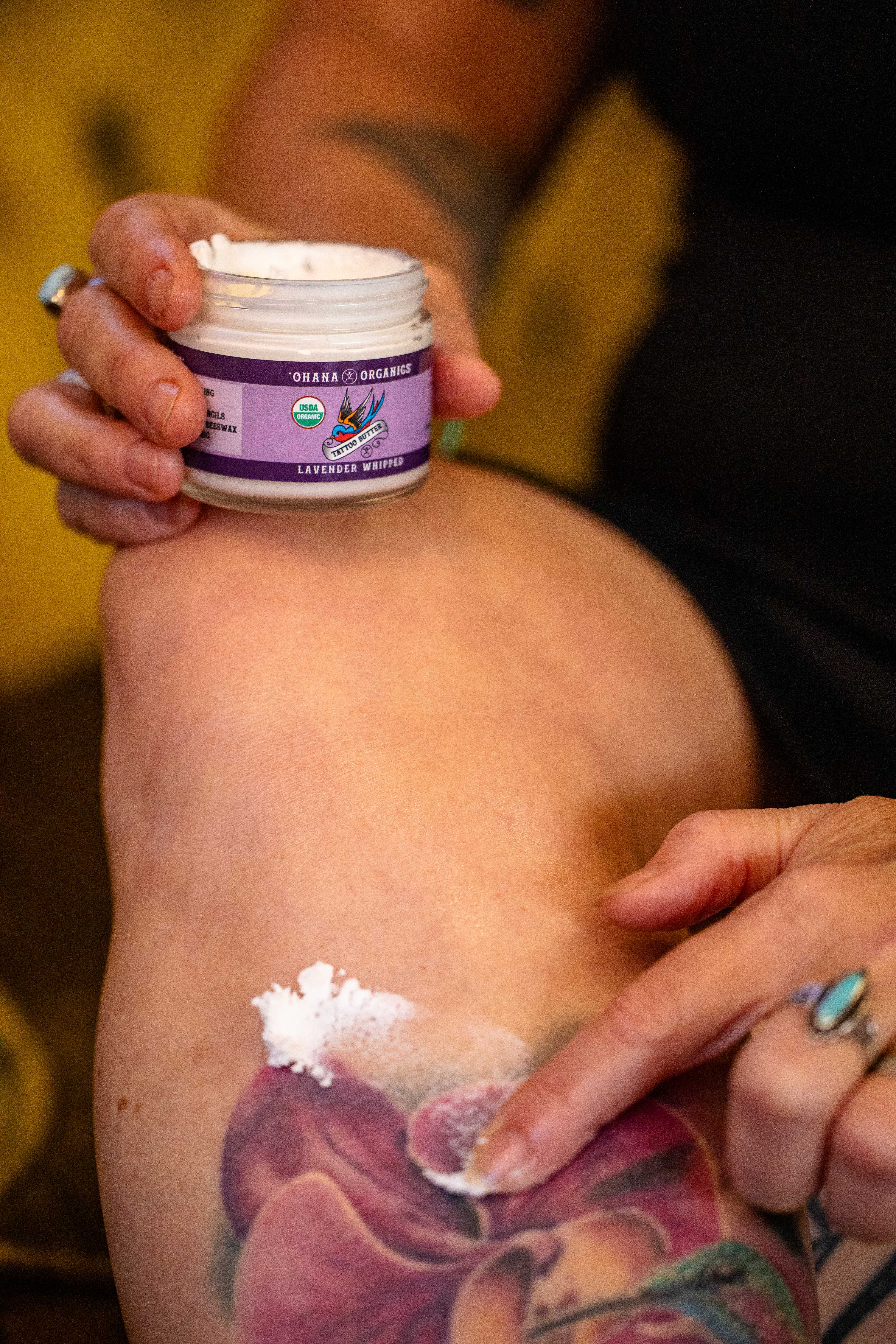 Organic Tattoo Butter- Lavender Whipped