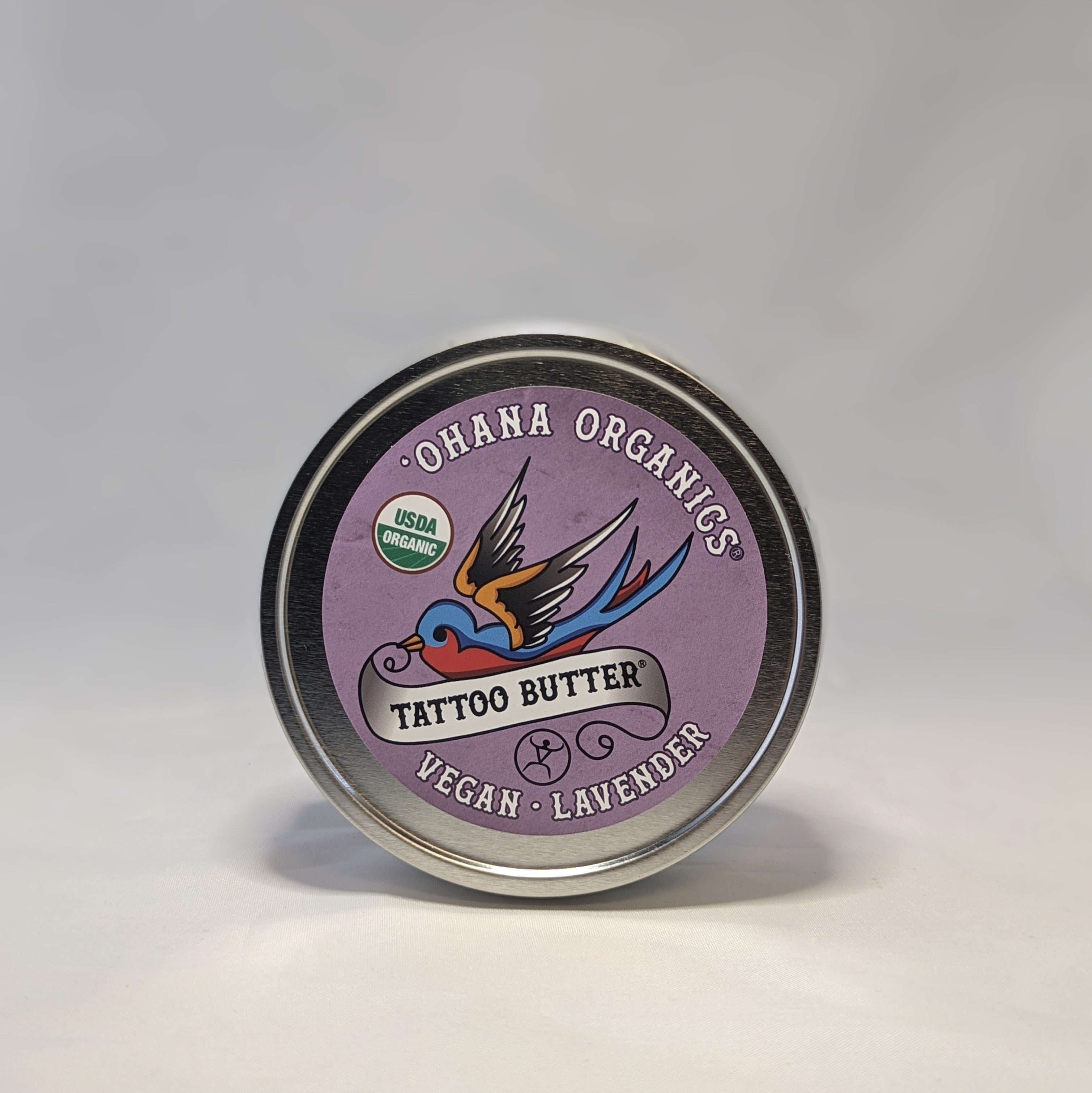 Tattoo Butter- 6 oz Tin (Unscented Or Lavender) (Wholesale)
