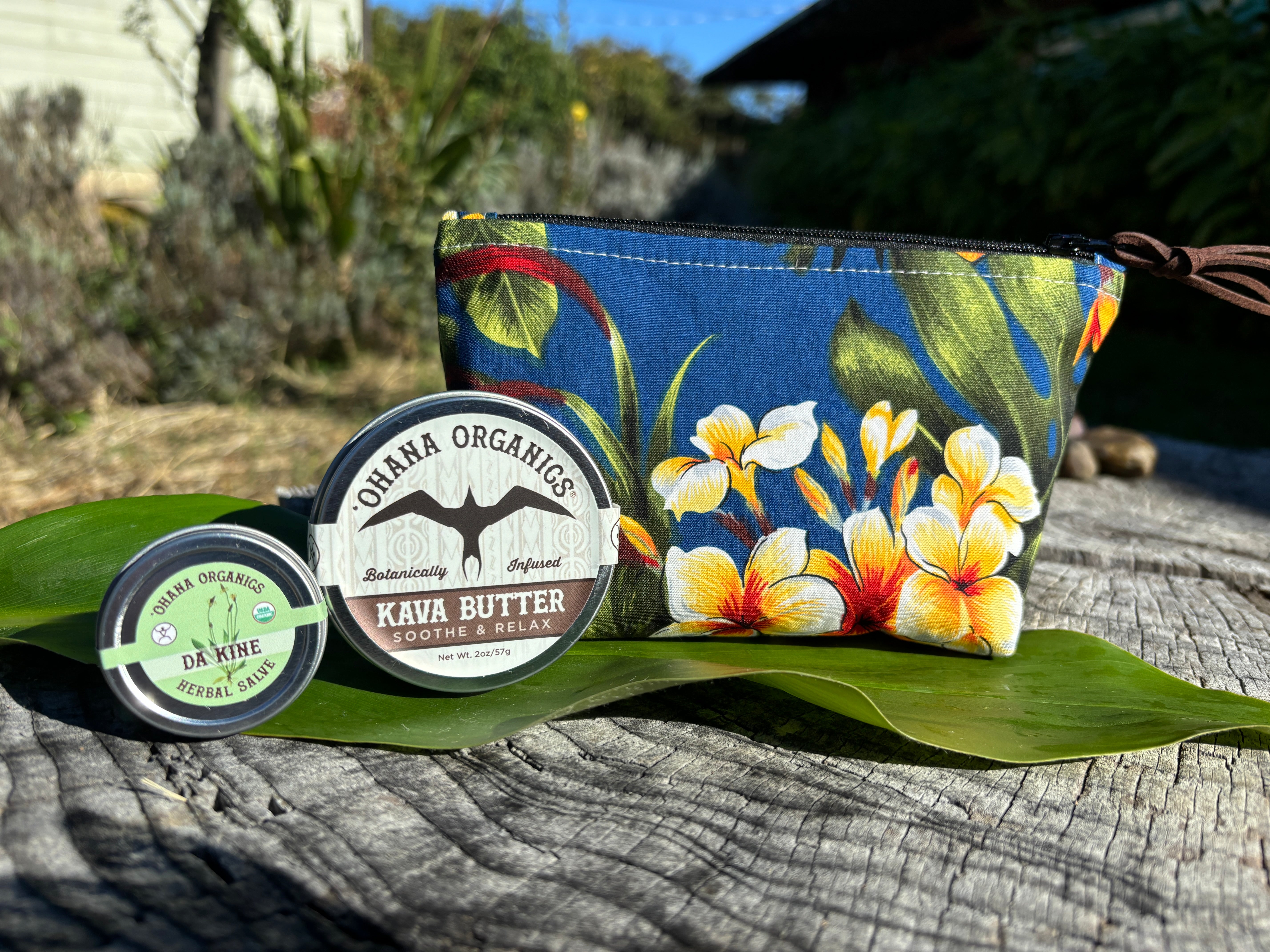 Hawaiian Print Gift Bag