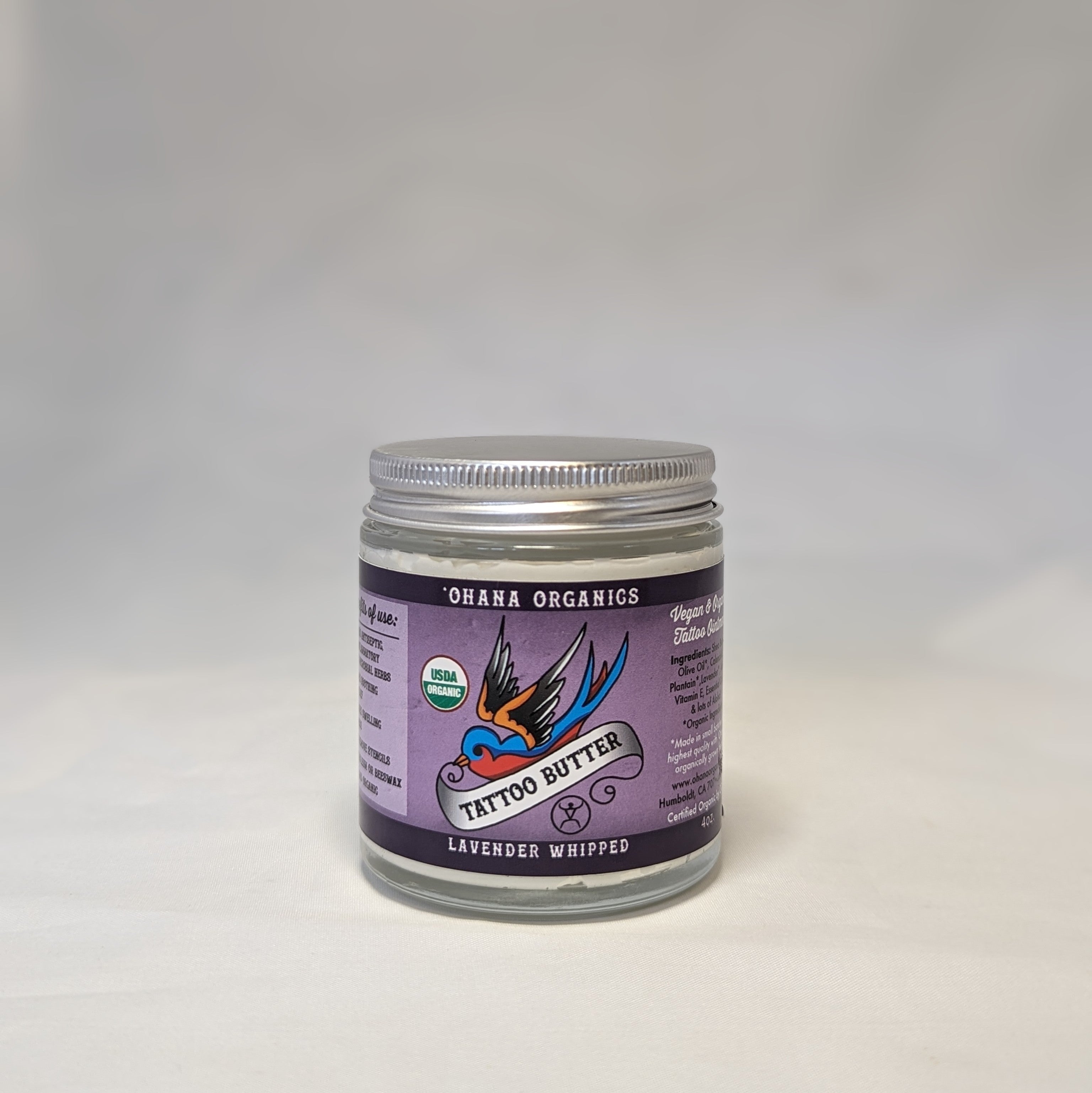 Organic Tattoo Butter- Lavender Whipped