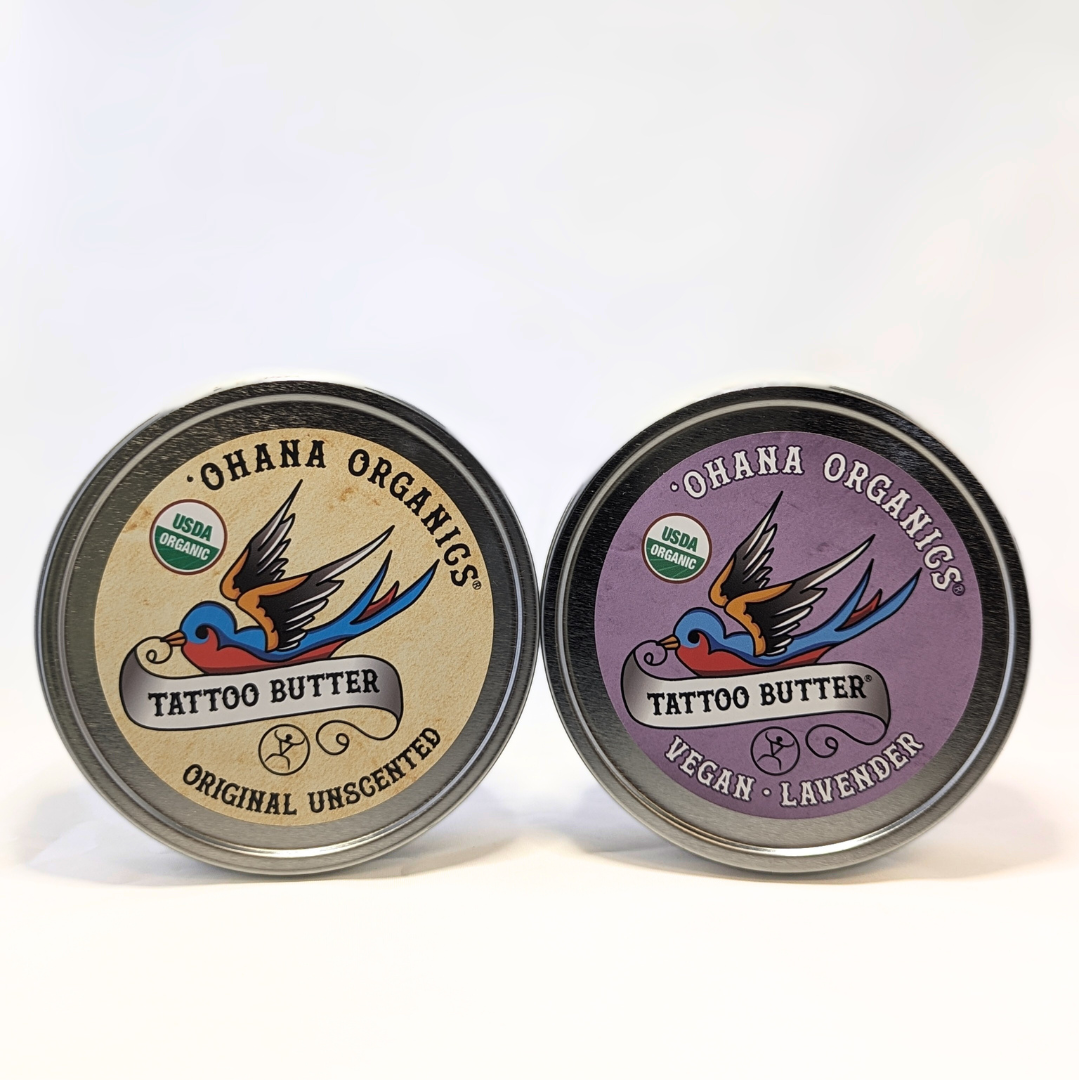 Tattoo Butter- 6 oz Tin (Unscented Or Lavender) (Wholesale)