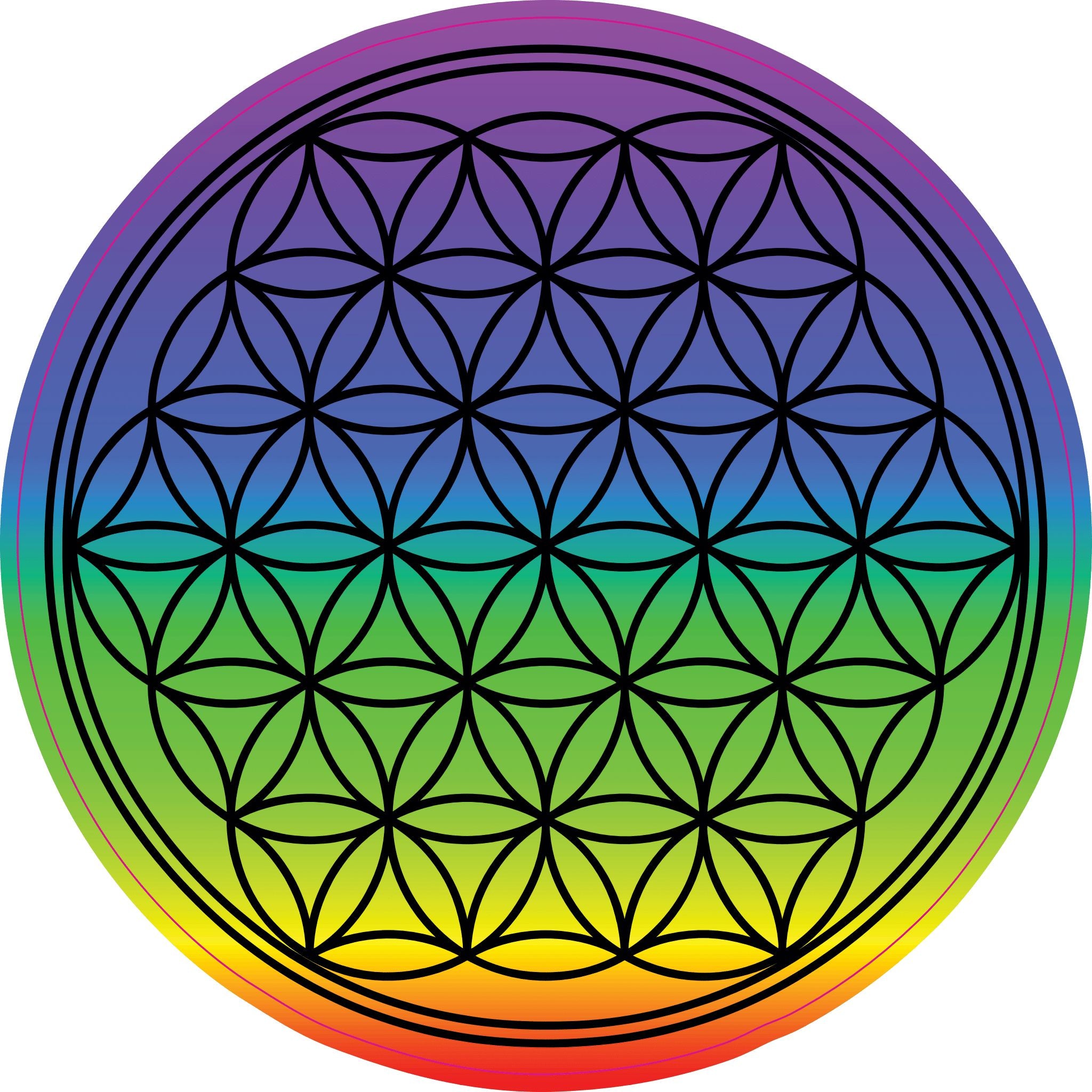 Flower of Life Sticker