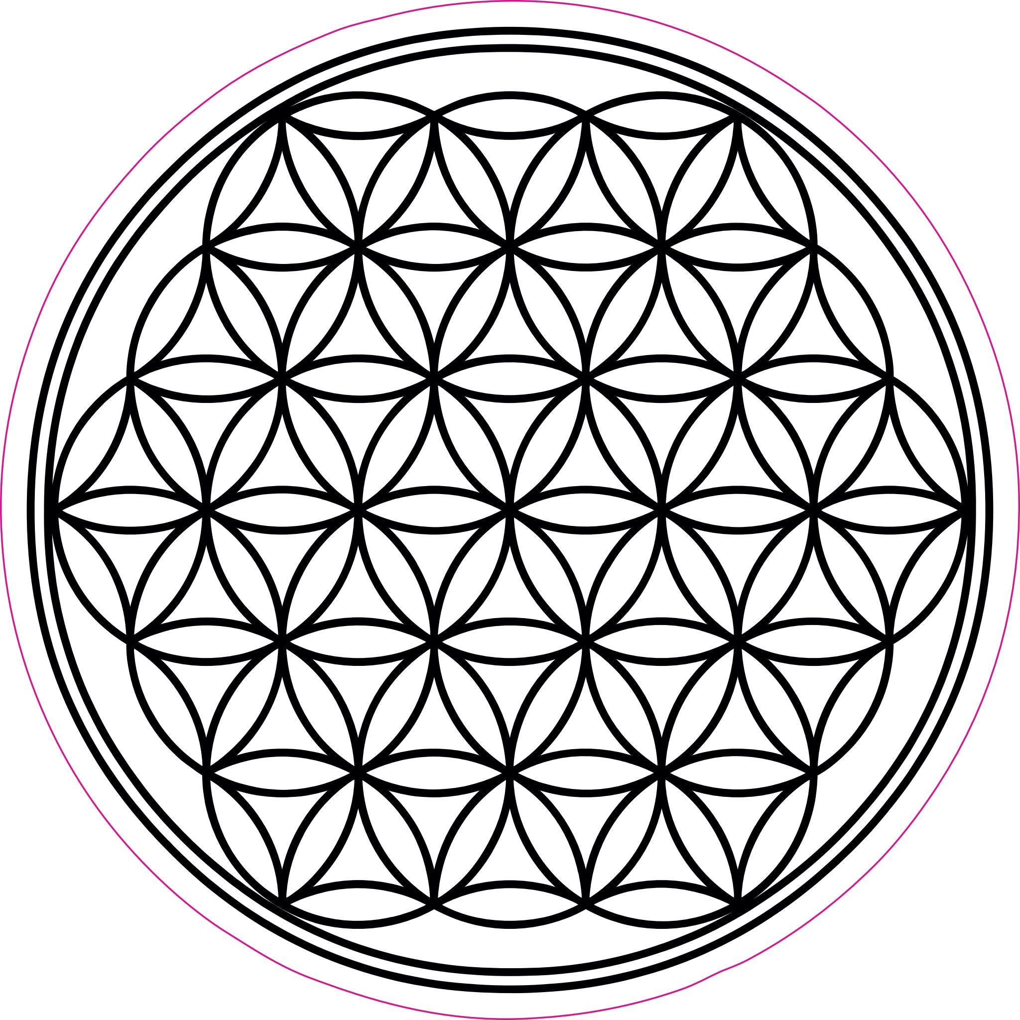 Flower of Life Sticker