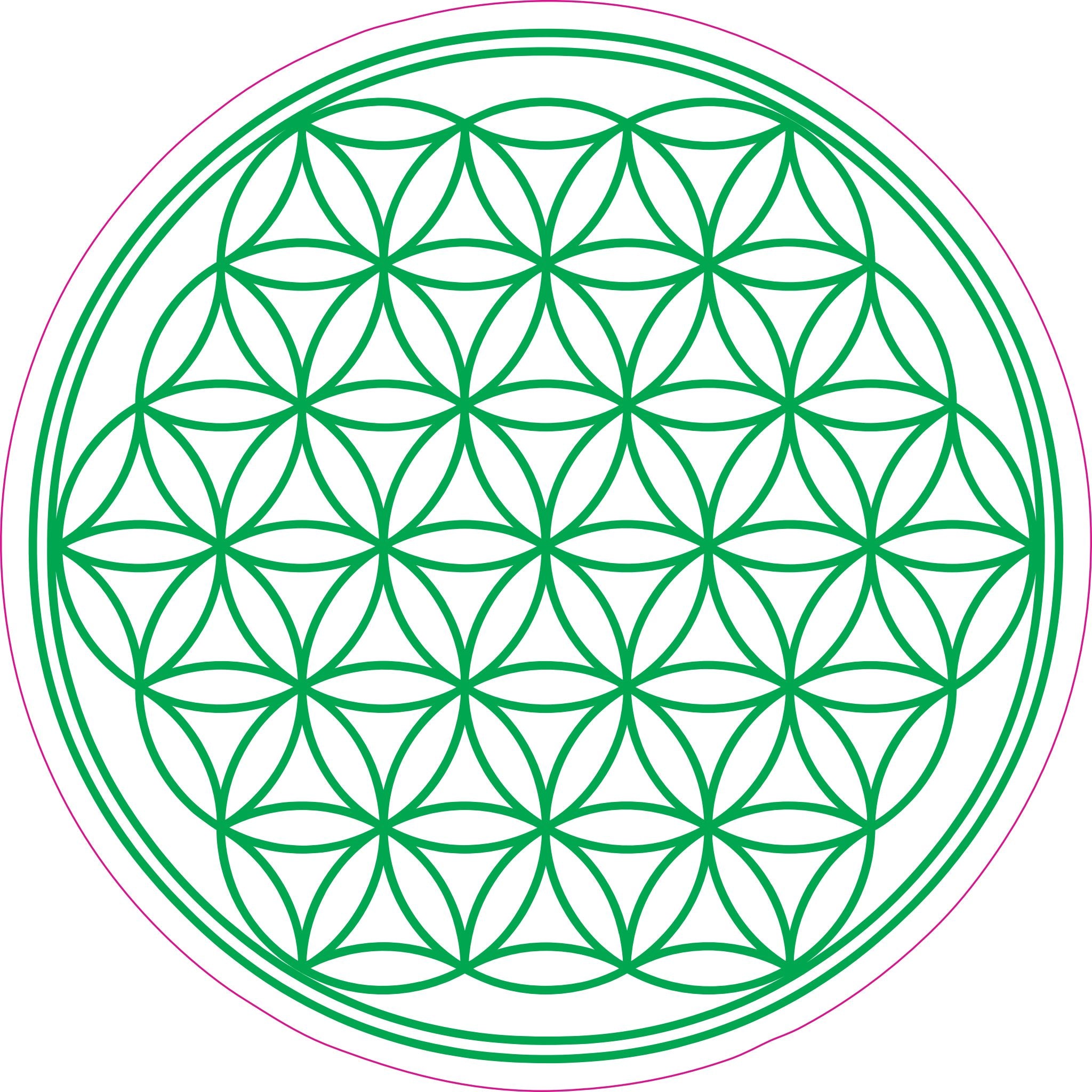 Flower of Life Sticker