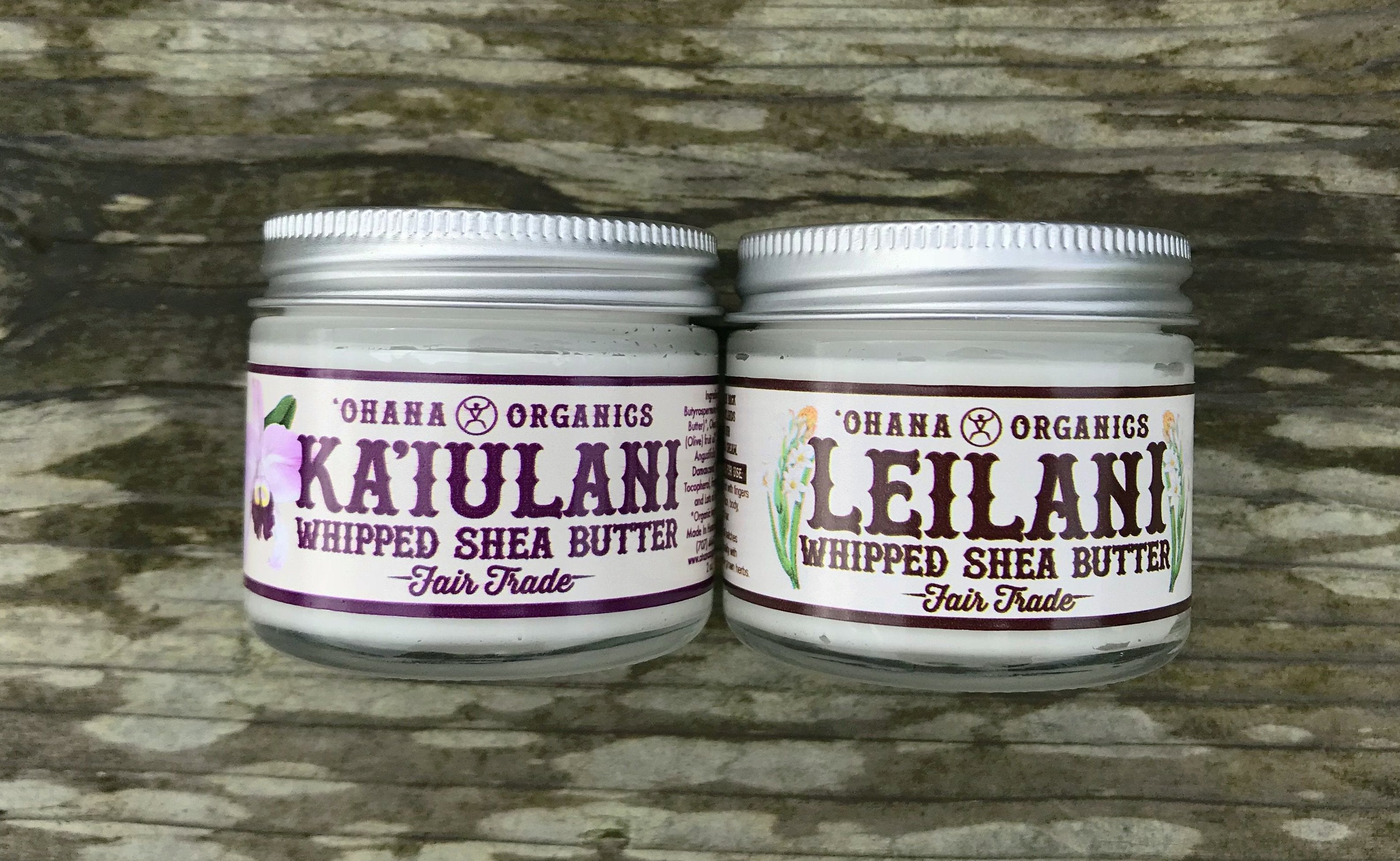 Whipped Shea Butter Creams, Get taken back to the Islands with our soft whipped shea butter. We combine the nourishing properties of a cream with the lightness of a mousse. Created with 90% organic fair trade shea butter and infused with organic lavender and roses, this protective barrier nourishes your skin leaving you with the lovely scent of the islands. Our paraben and phthalate -free scented cream melts into the skin making you feel soft and smooth with no greasy feel.