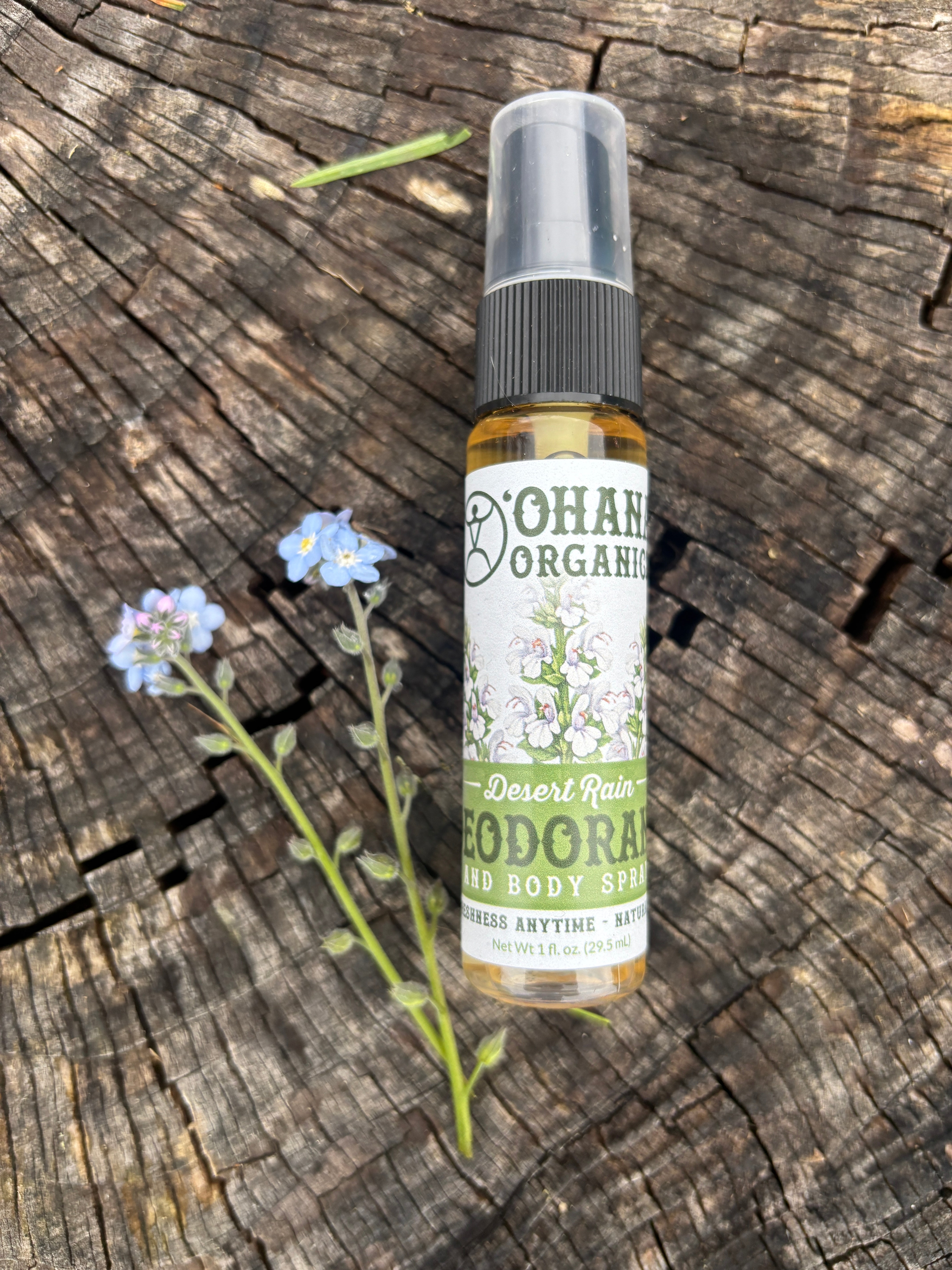 Desert Rain: Botanical Deodorant + Body Spray