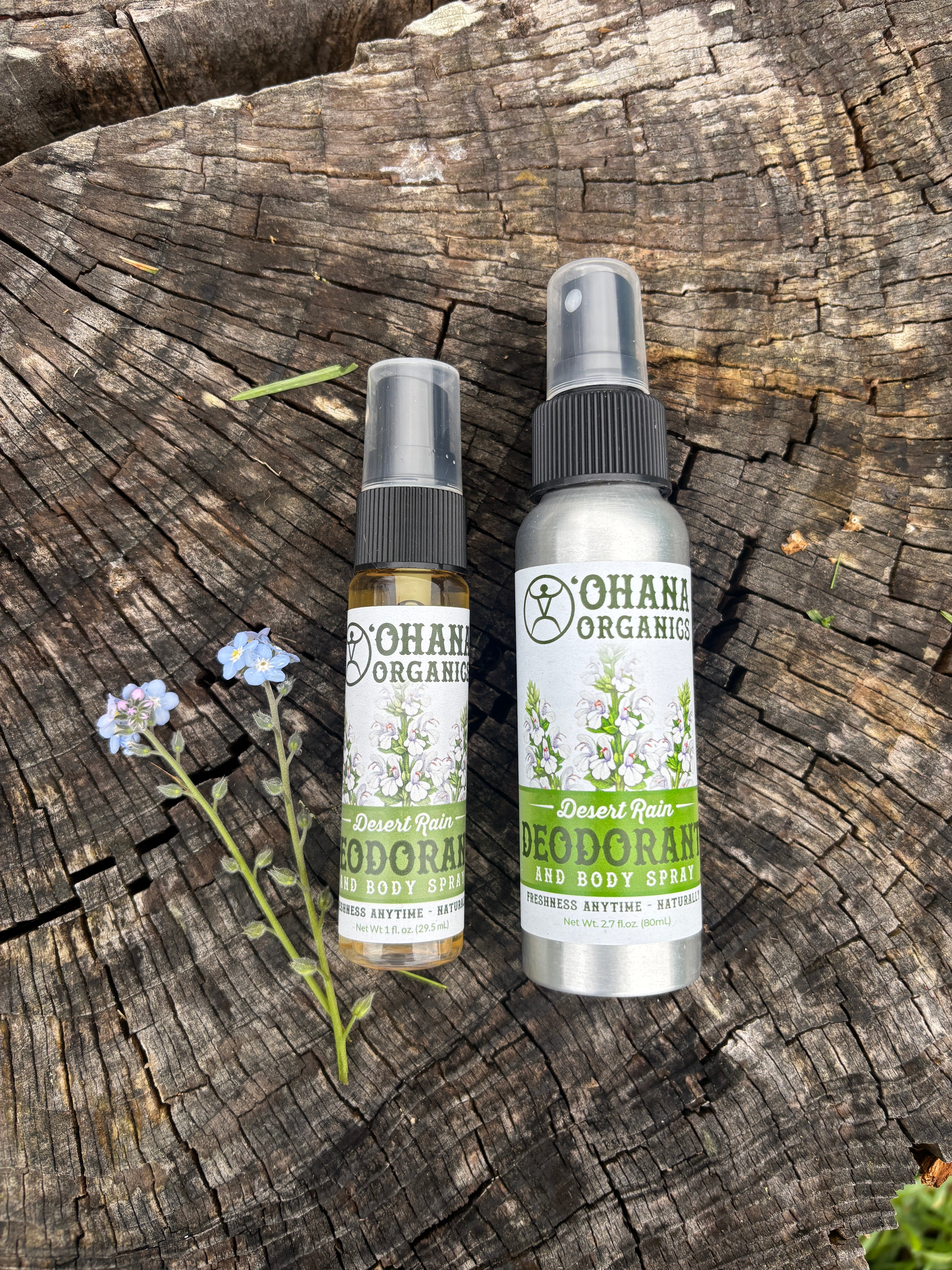 Desert Rain: Botanical Deodorant + Body Spray