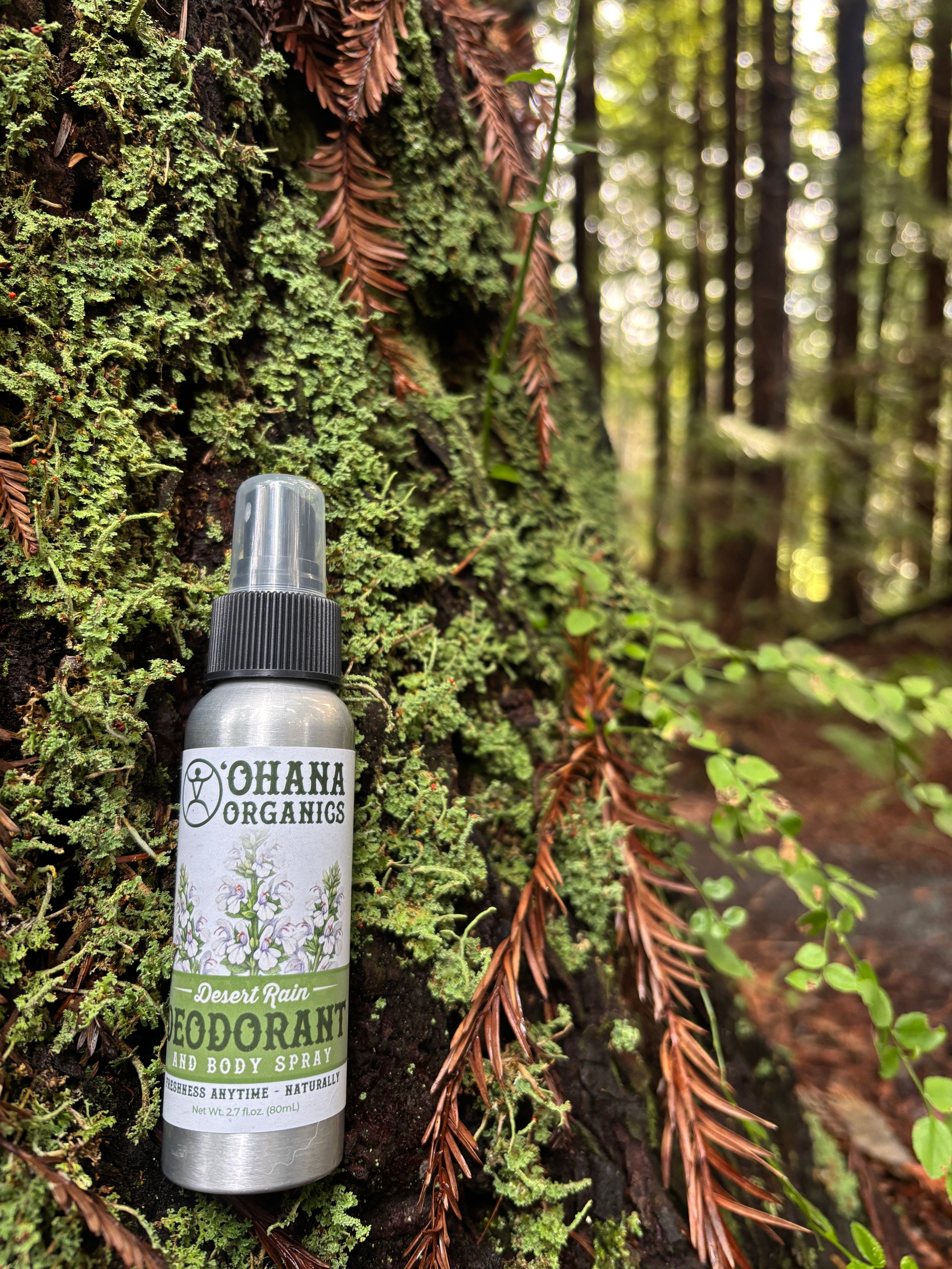 Desert Rain: Botanical Deodorant + Body Spray