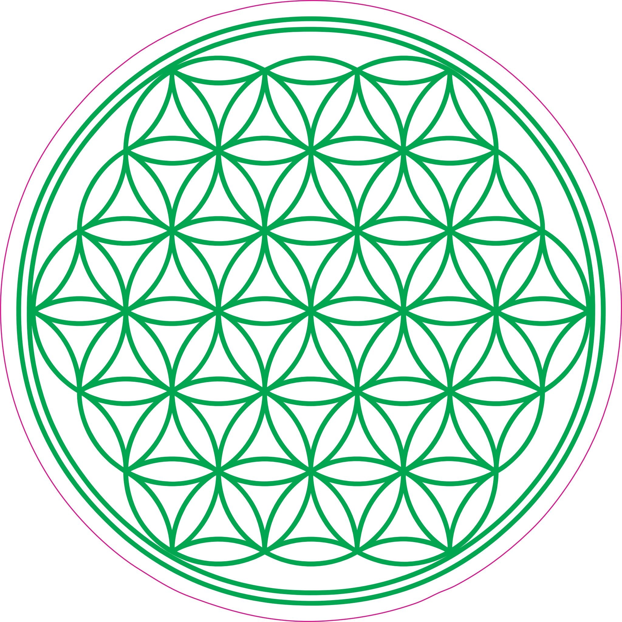 Flower of Life Sticker