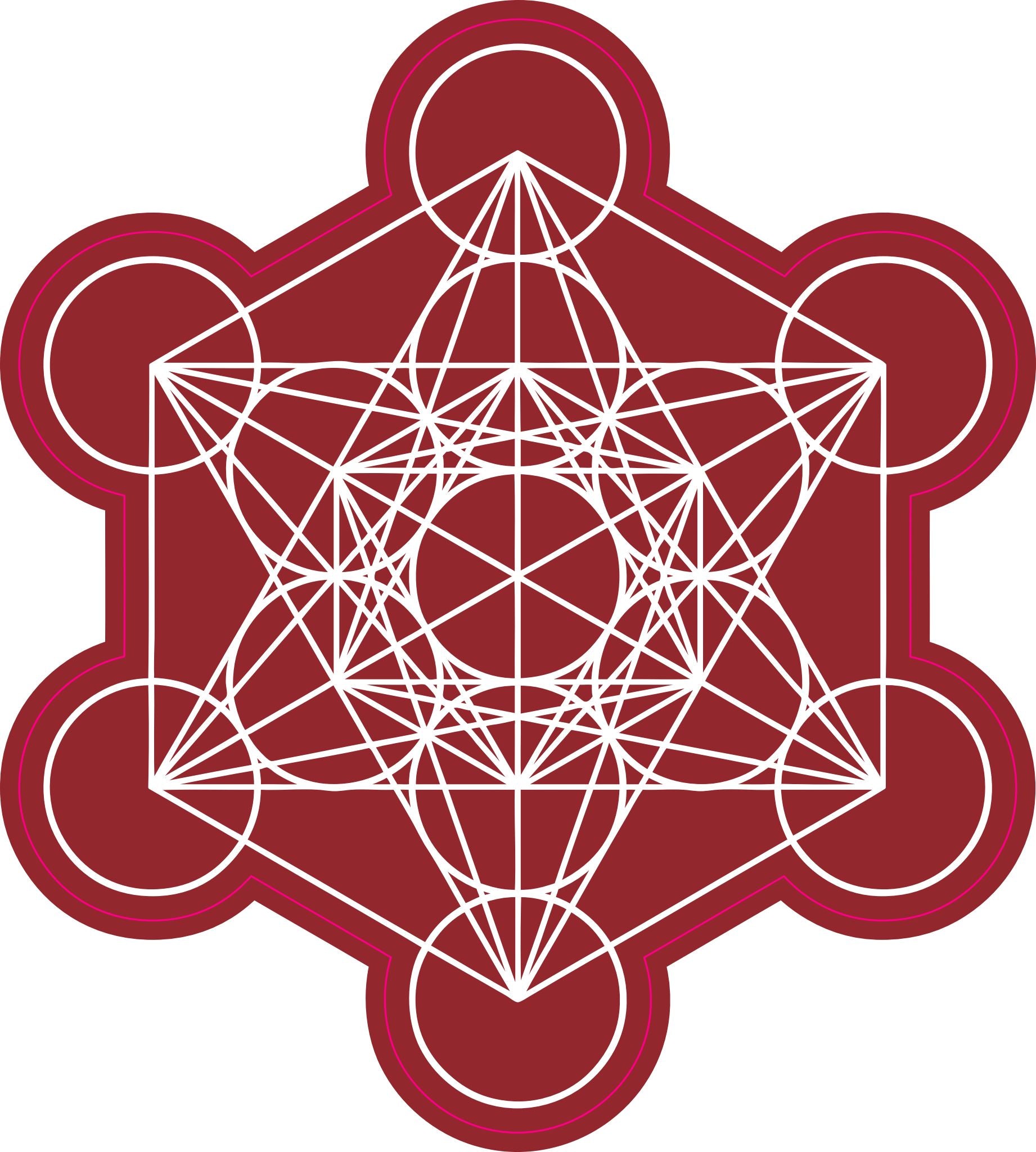 Metatron Cube Stickers