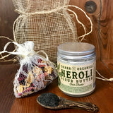 Neroli scrub butter with rose sache