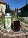 Certified organic first aid spray